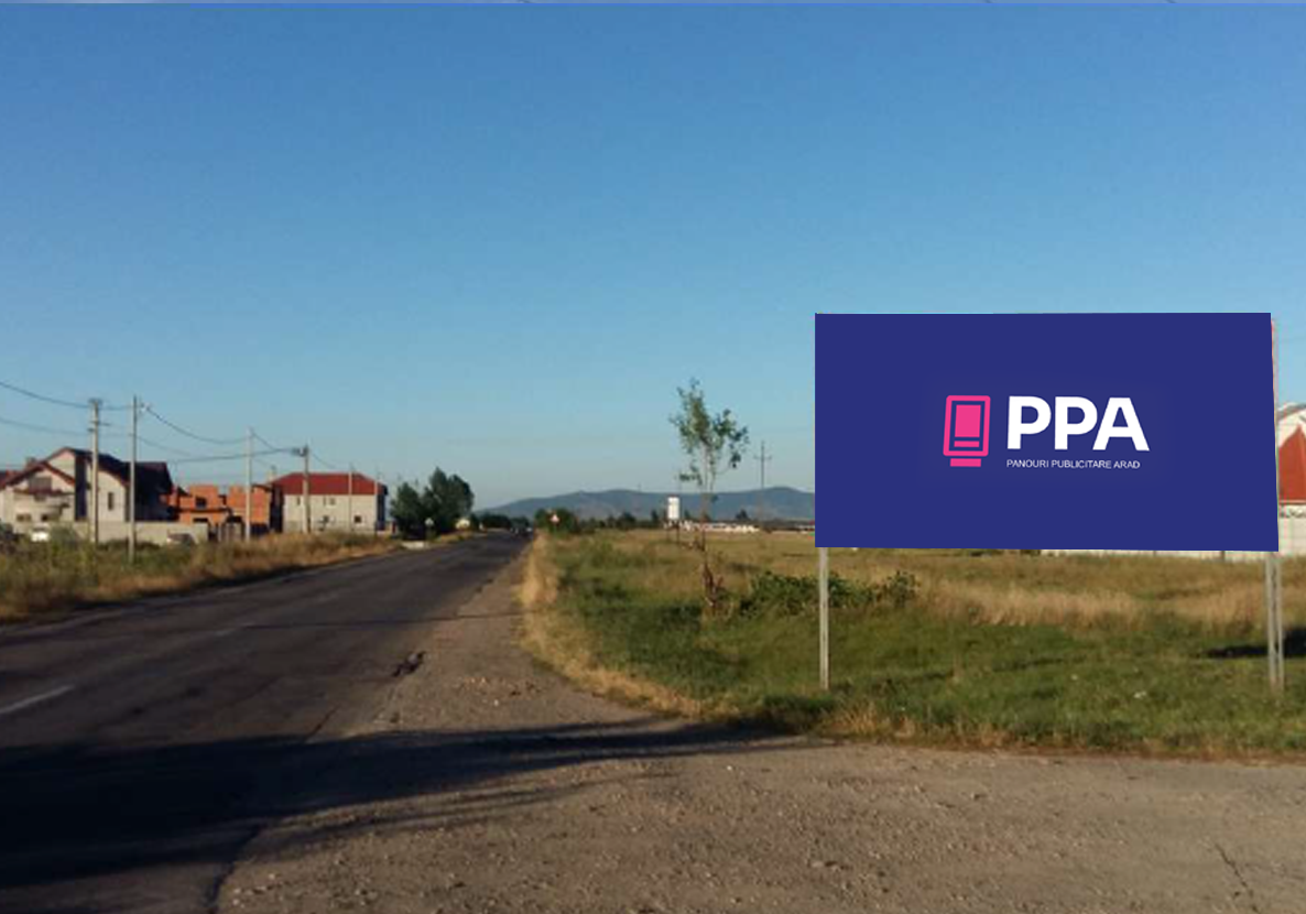 Horia 2 DJ 792 spre Pâncota Șoseaua DJ792, zona noului cartier de cas