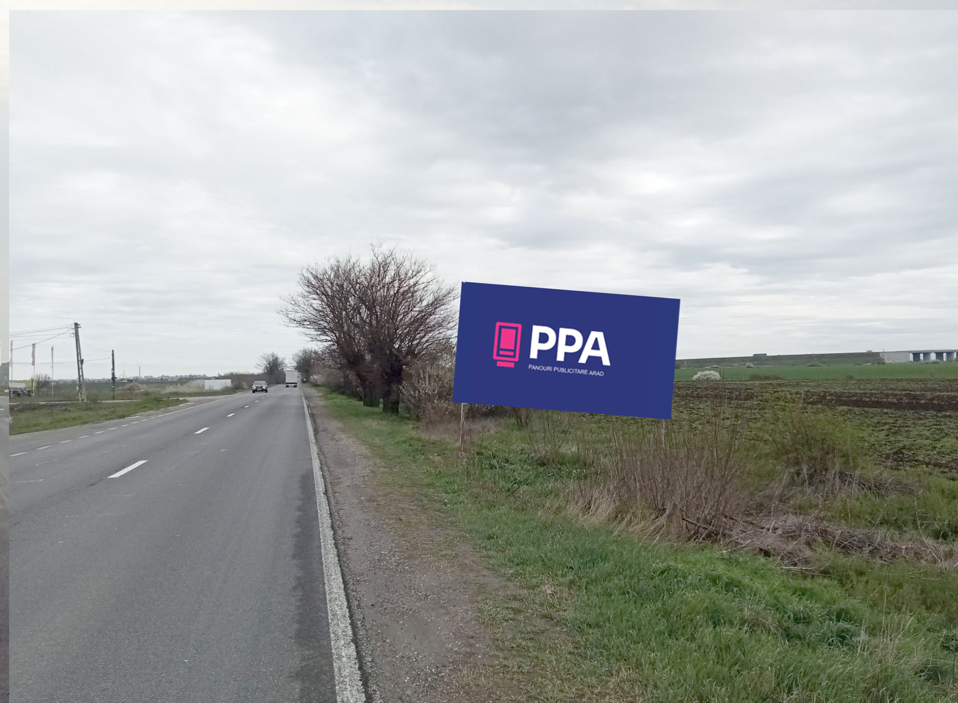Intrare in Arad dinspre Timisoara partea dreapta