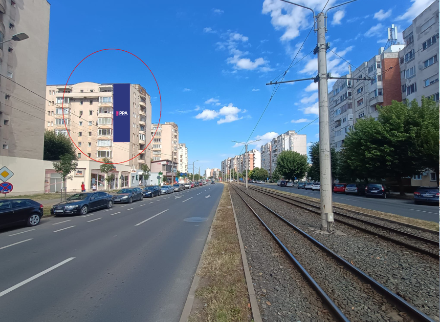 Cal. Aurel Vlaicu bl 8 catre Galleria Mall si Cora,  langa LIDL