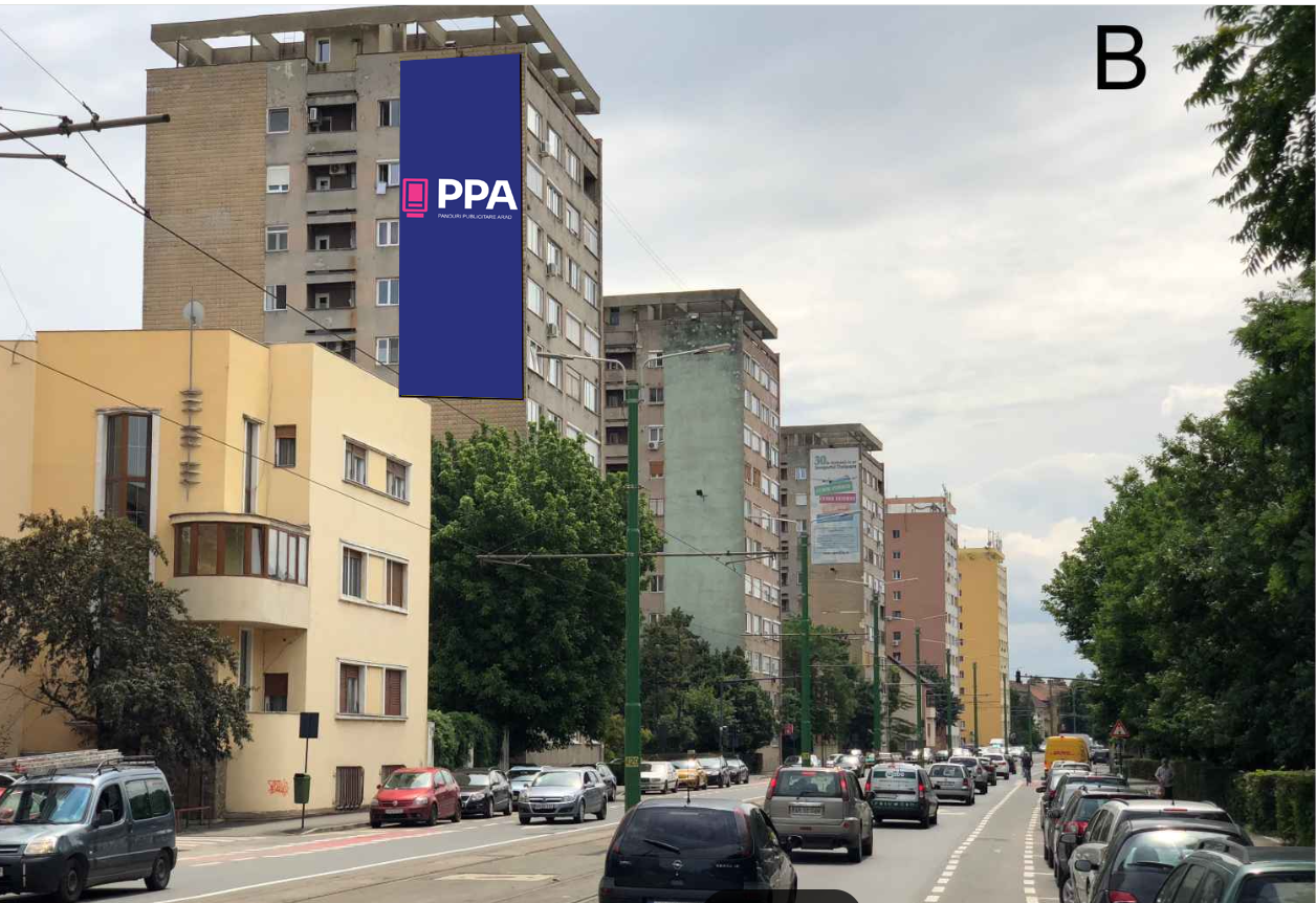 Calea Romanilor G1 spre centru Fața B