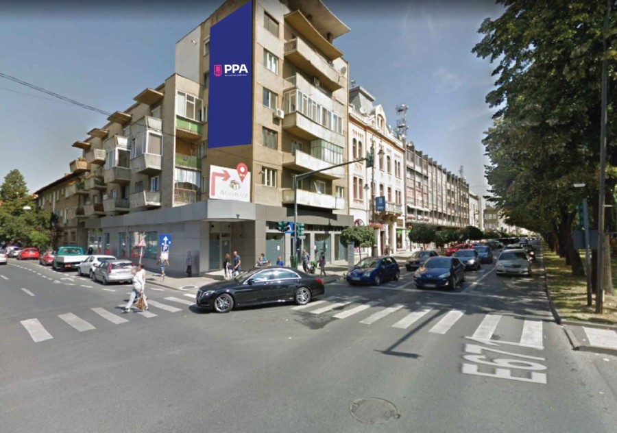 Bd.Revolutiei int str.Crisan (centru) spre toate direcțiile